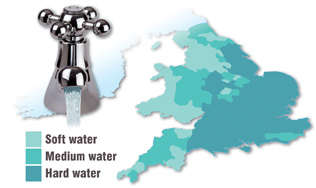 Image showing hard water area in the South of England